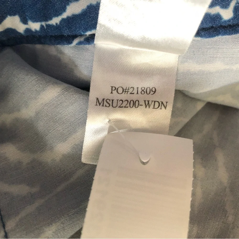 Faherty Classic Boardshorts in Wave Dye Navy NWOT Size 32
